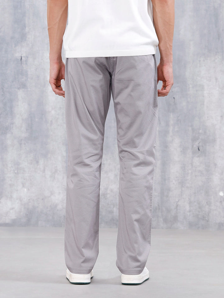 Men's Straight Fit Woven Jogger | Grey