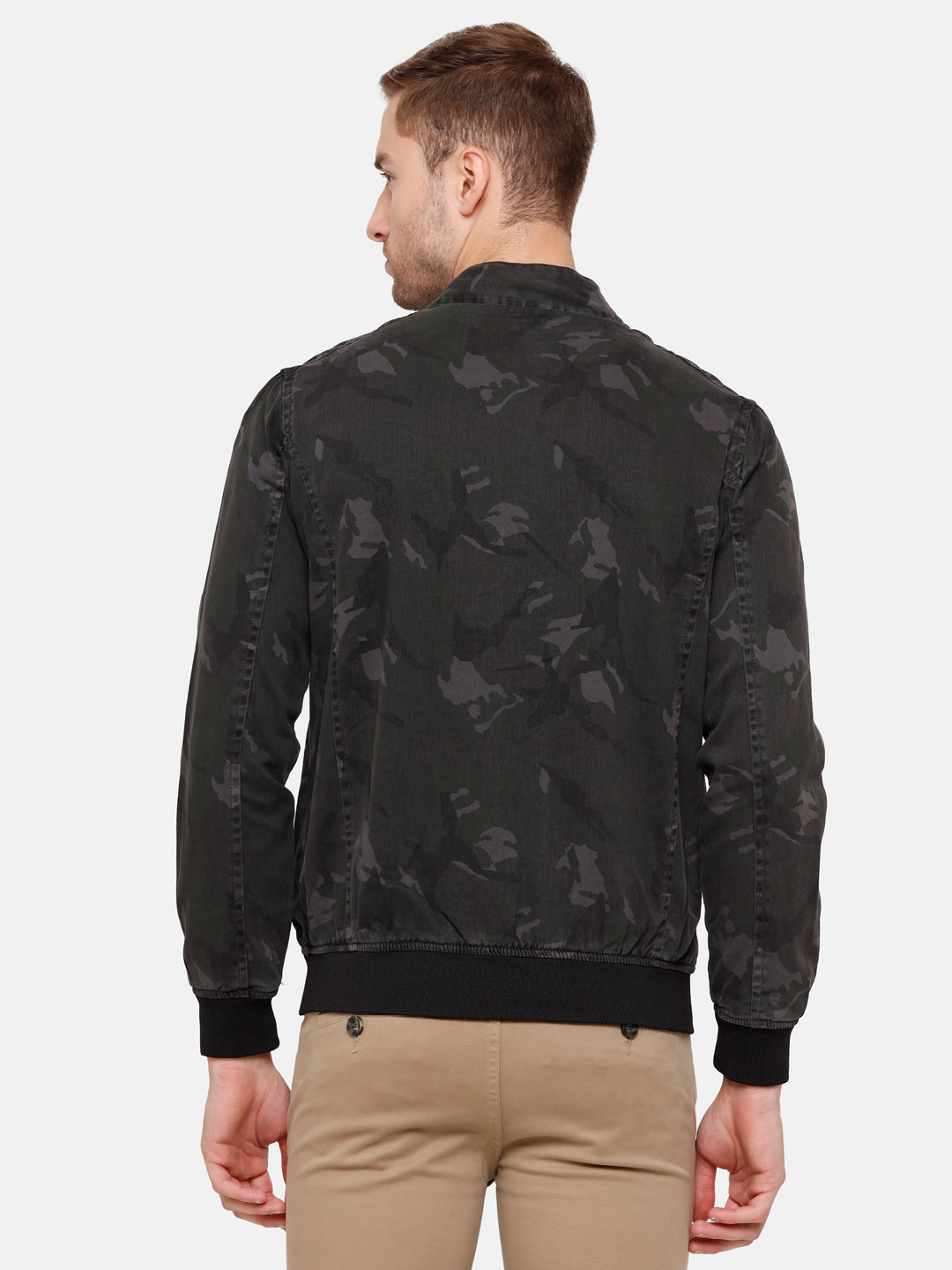 Prime Grey Camo Bomber Jacket