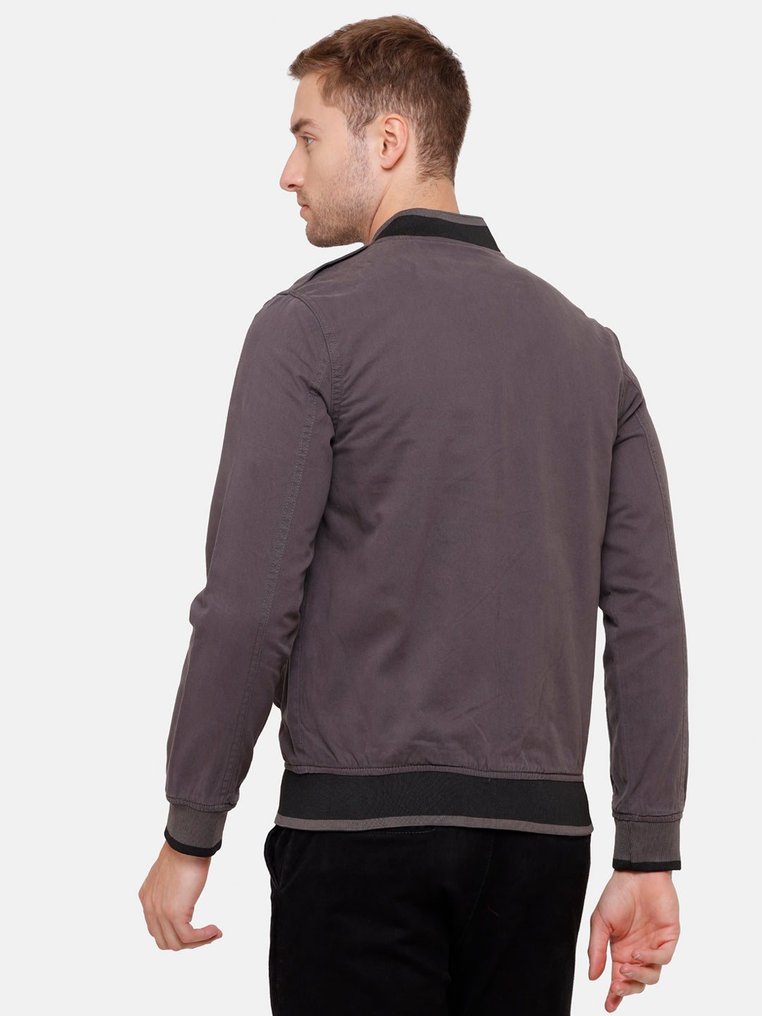 Prime Grey Bomber Jacket