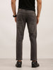 Washed Skinny Crop Denim Jeans | Dark Grey