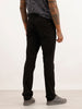 Solid Slim Fit Trouser | Black