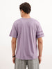 Comfort Fit HD Printed T-Shirt  | Purple