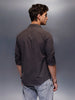 Men's Casual Slim Fit Shirt   |  Grey