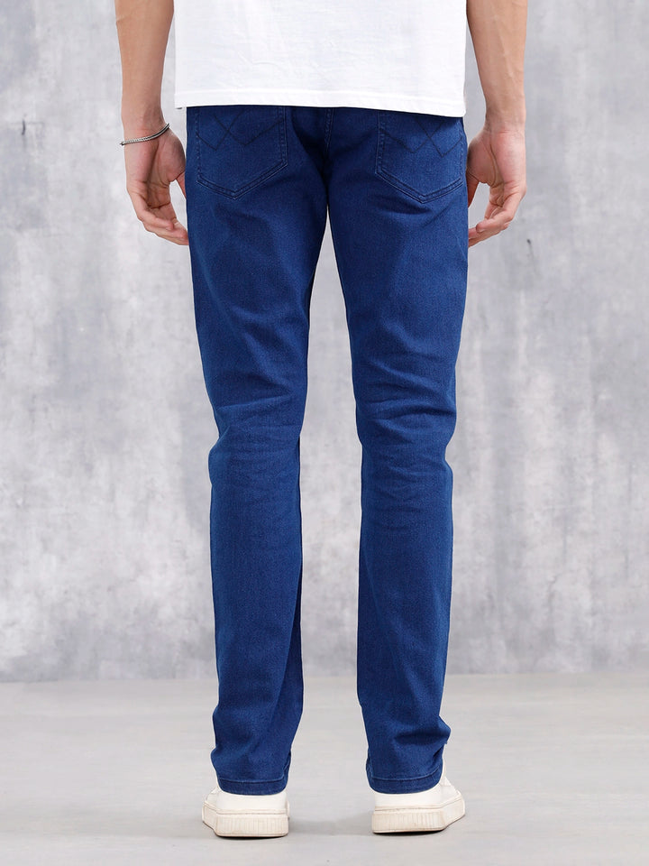 Men's Casual Slim Fit Jeans | Dark Stone