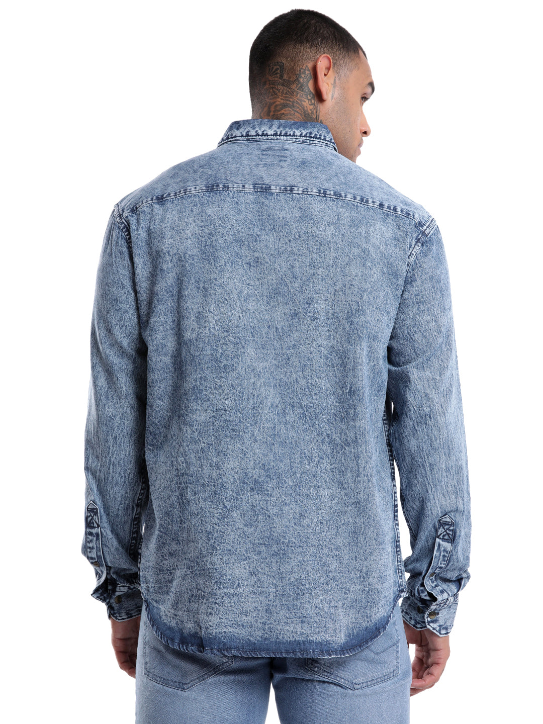 Darkstone Long Sleeve Apex Denim Shirt