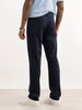 Solid Straight Fit Trouser | Navy Blue
