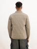 Solid Regular Fit Puffer Jacket | Grey