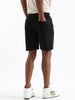 Printed Comfort Black Shorts