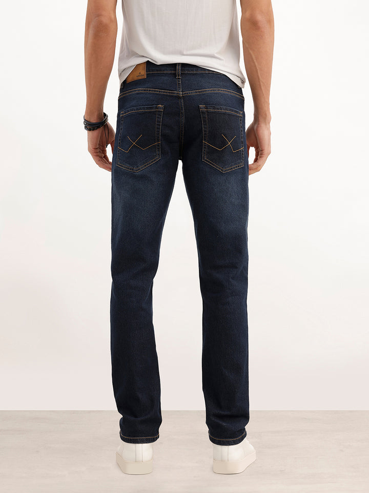 Casual Slim Fit Denim Jeans  | Blue