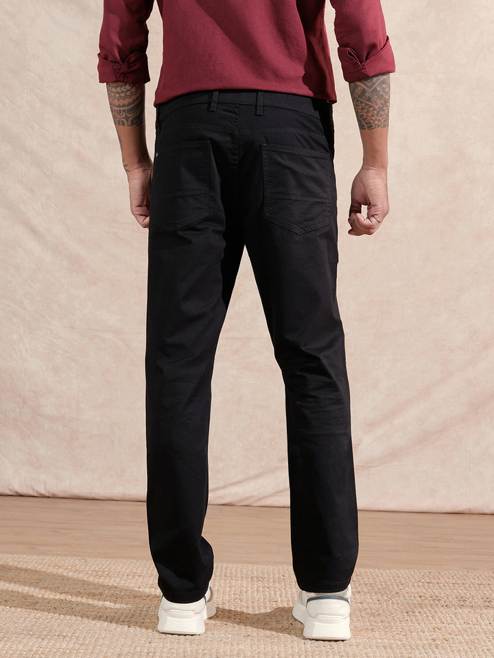 Classic Slim Fit Trouser | Black