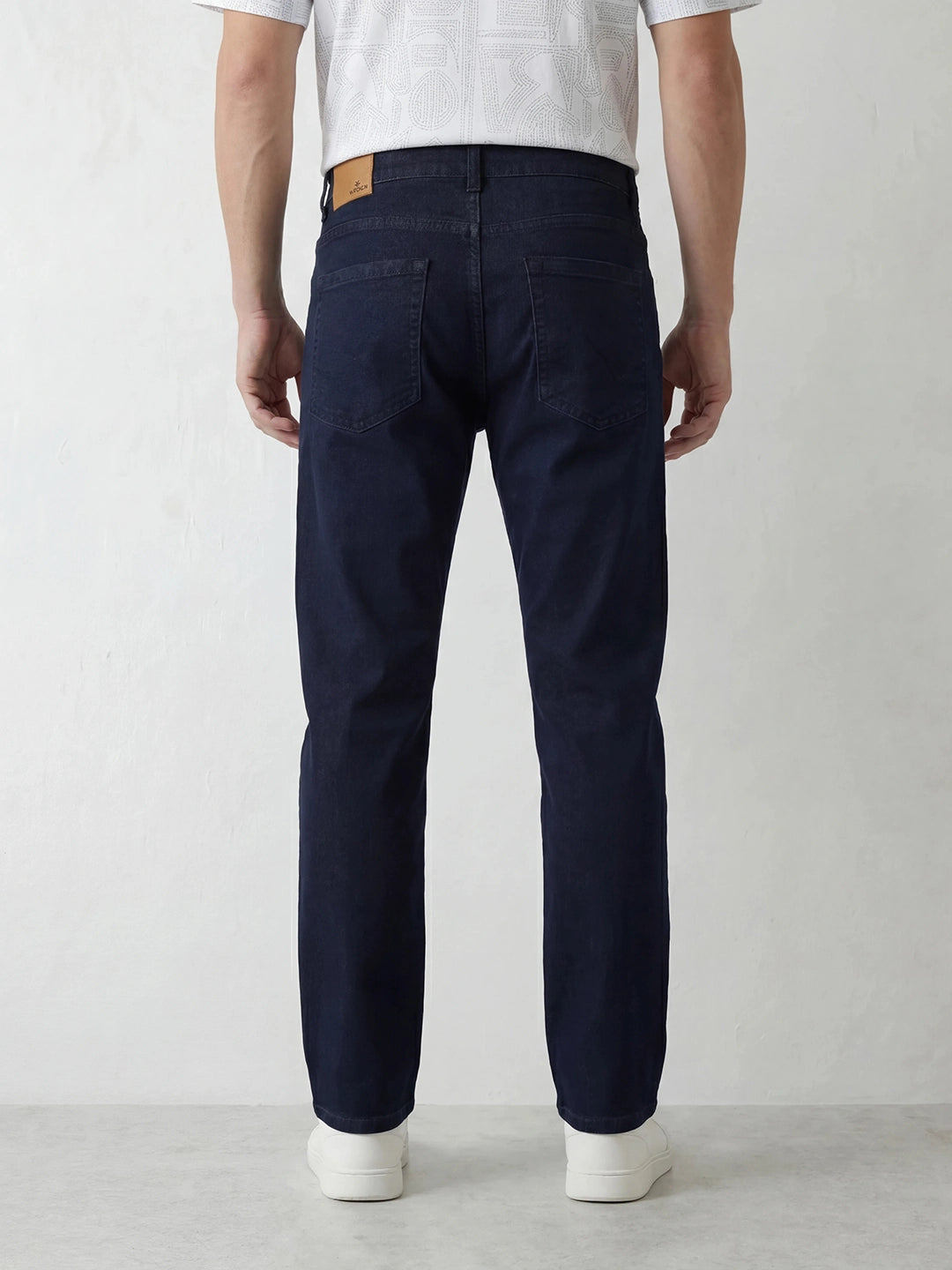 Relaxed Fit Denim Jeans | Dark Blue