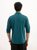 Solid Slim Fit Performance Stretch Shirt | Teal