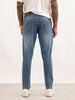 Washed Slim Crop Fit Denim Jeans | Light Blue