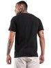 Coral Black Logo Printed T-Shirt