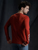 Classic Red Round Neck T-Shirt