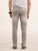 Slim Fit Faded Denim Jeans | Grey
