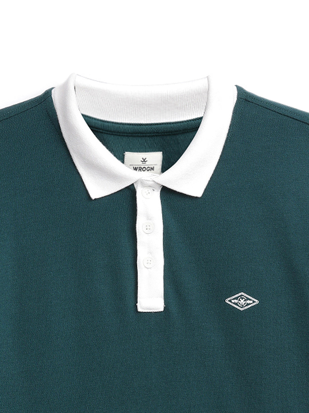 Premium Green Long Sleeve Polo T-Shirt