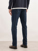 Solid Straight Fit Denim Jeans | Dark Blue