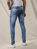 Acid Washed Blended Jeans