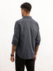 Classic Regular Fit AOP Shirt | Dark Grey