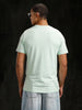 Logo Placement Printed T-Shirt | Light Green