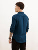Solid Regular Fit Full Sleeve Shirt | Teal | WWSH9191F