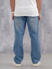 Mid Washed Casual Anti Fit Jeans For Men | Med Stone