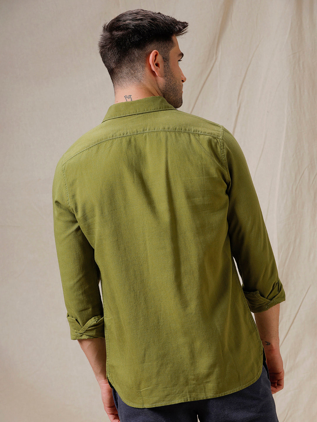 Solid Select Green Shirt