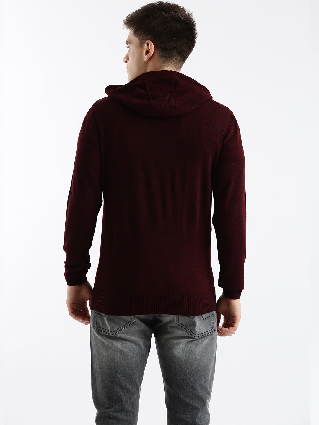 Solid Craft Casual Hoodie