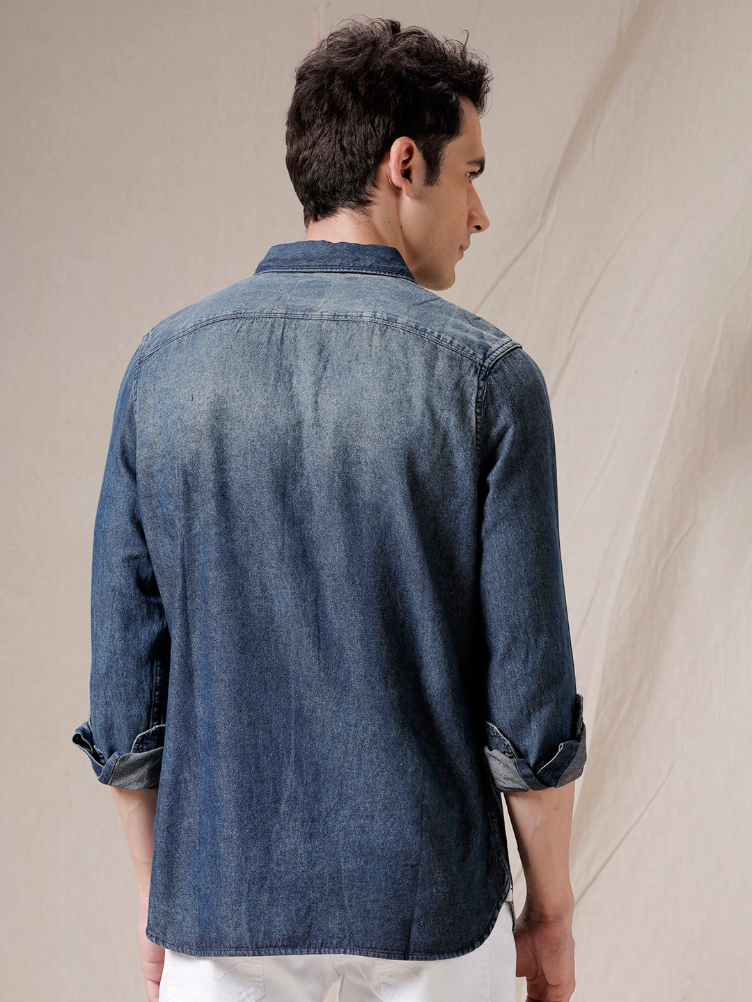 Washed Denim Darkstone Shirt