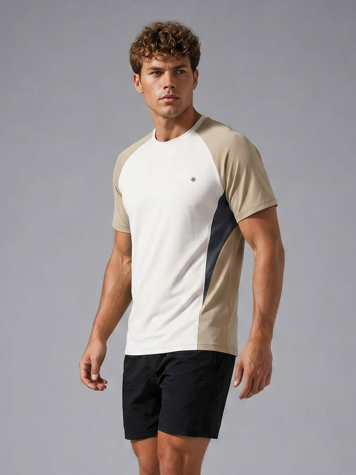 Nylon Active Tee | Active | Beige