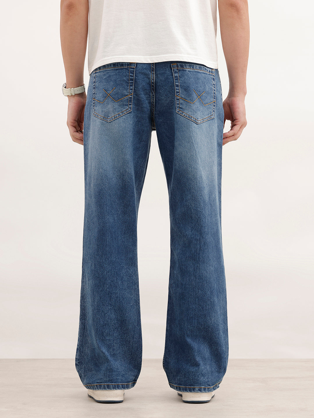 Classic Bootcut Fit Denim Jeans | Light Blue