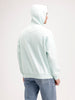Oversized Printed Hoodie  | Green