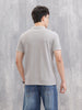 Solid Slim Fit Polo T-Shirt | Grey