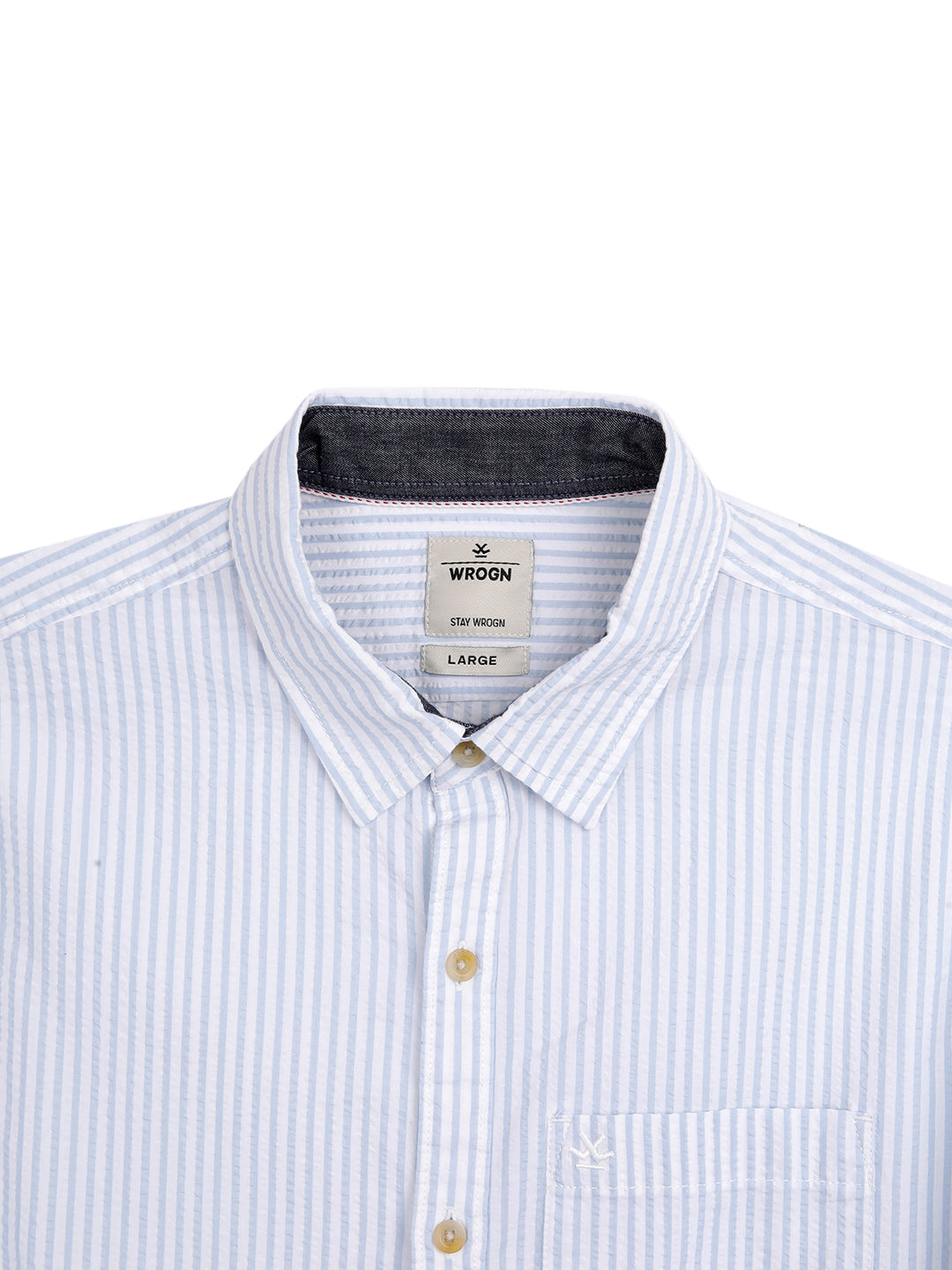 Premium Striped Blue Slim fit Shirt