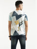 Abstract Colours Printed T-Shirt