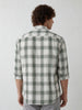 Classic Double Pocket Checkered Shirt | Light Green