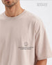 No Brainer Bounce Oversized T-Shirt | Essential | Beige