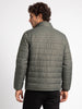 Regular Fit Puffer Jacket | Dark Green
