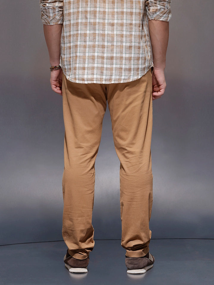 Casual Slim Fit Trouser  | Brown