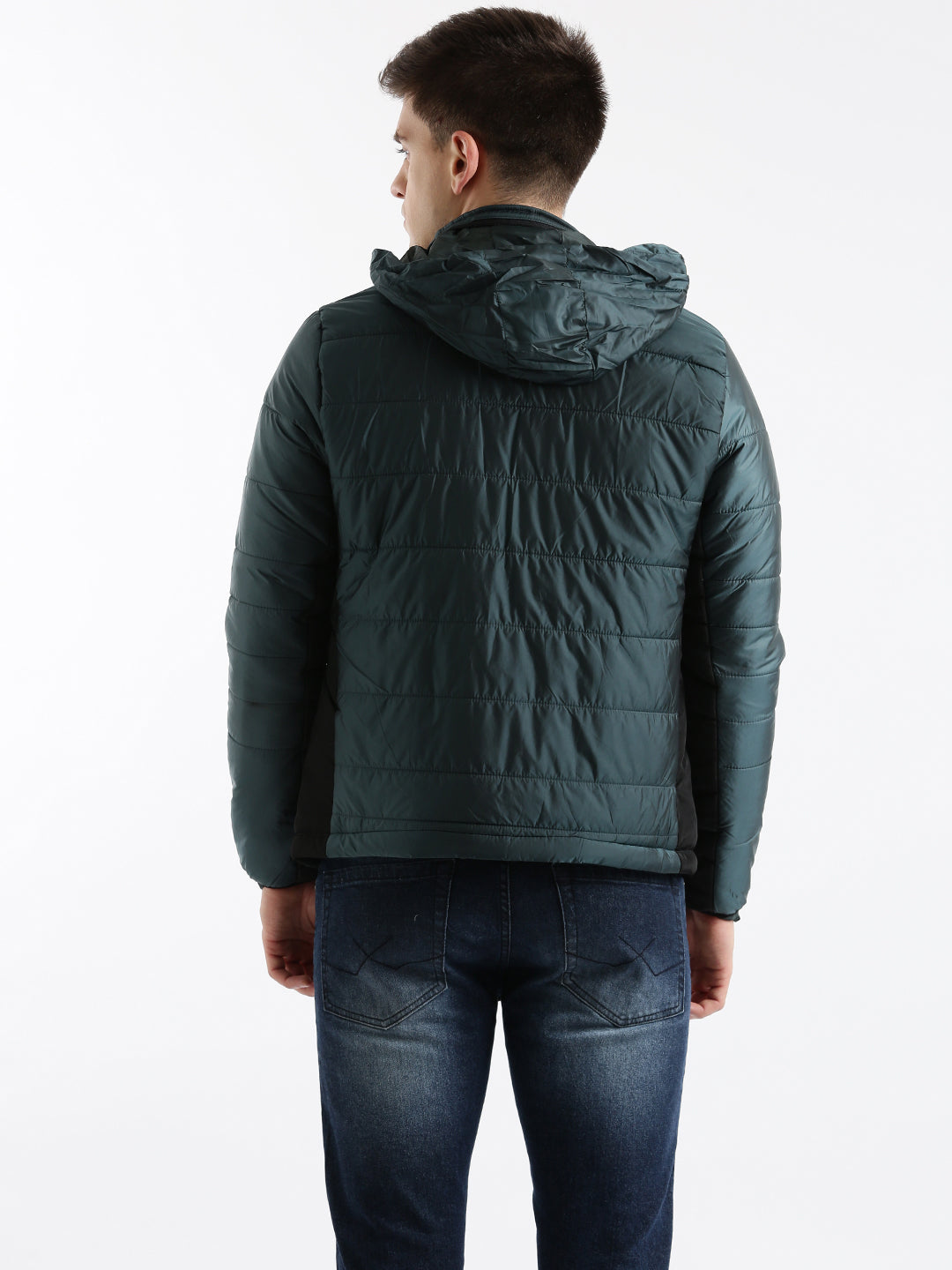 Hooded Flush Padded Jacket