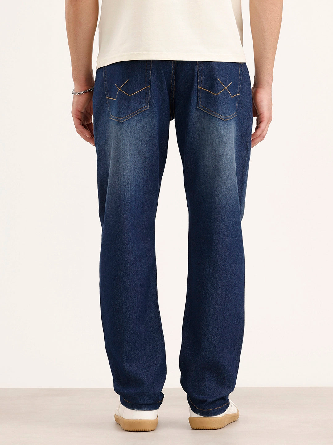 Relaxed Fit Denim Jeans | Blue