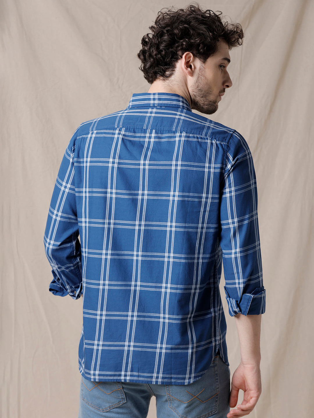 Blue Haze Plaid Shirt