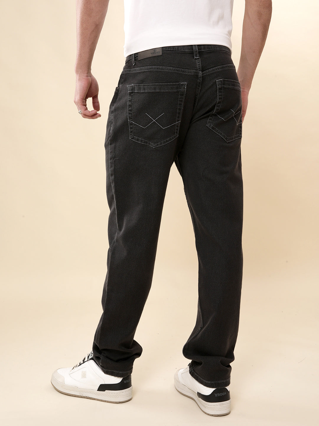 Dark Grey Relaxed Fit Jeans