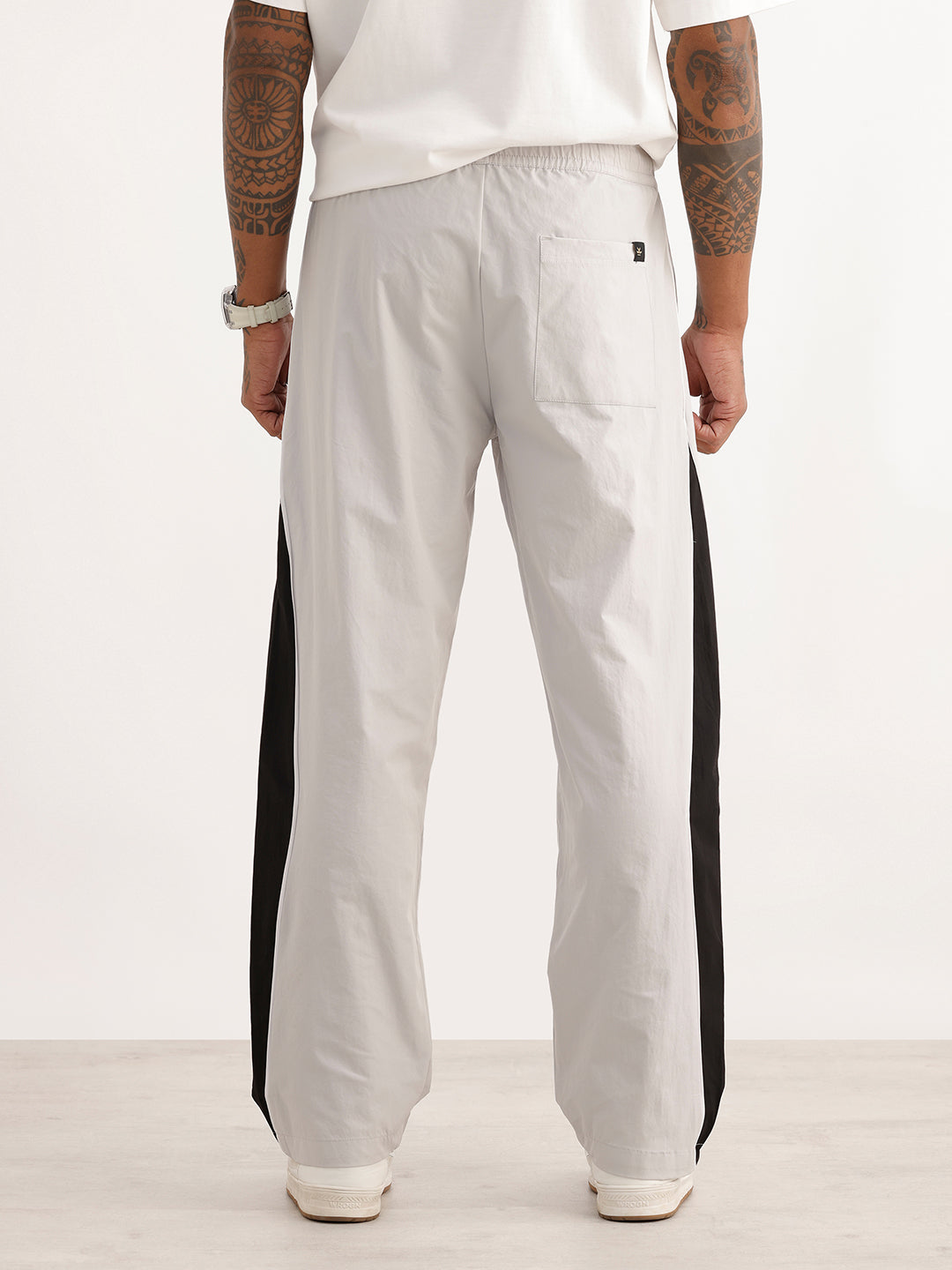 Classic Loose Fit Track Pants | Grey