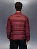 Gloss Finish Quilted Puffer Jacket | Maroon