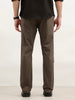 Solid Slim Fit Trouser | Olive