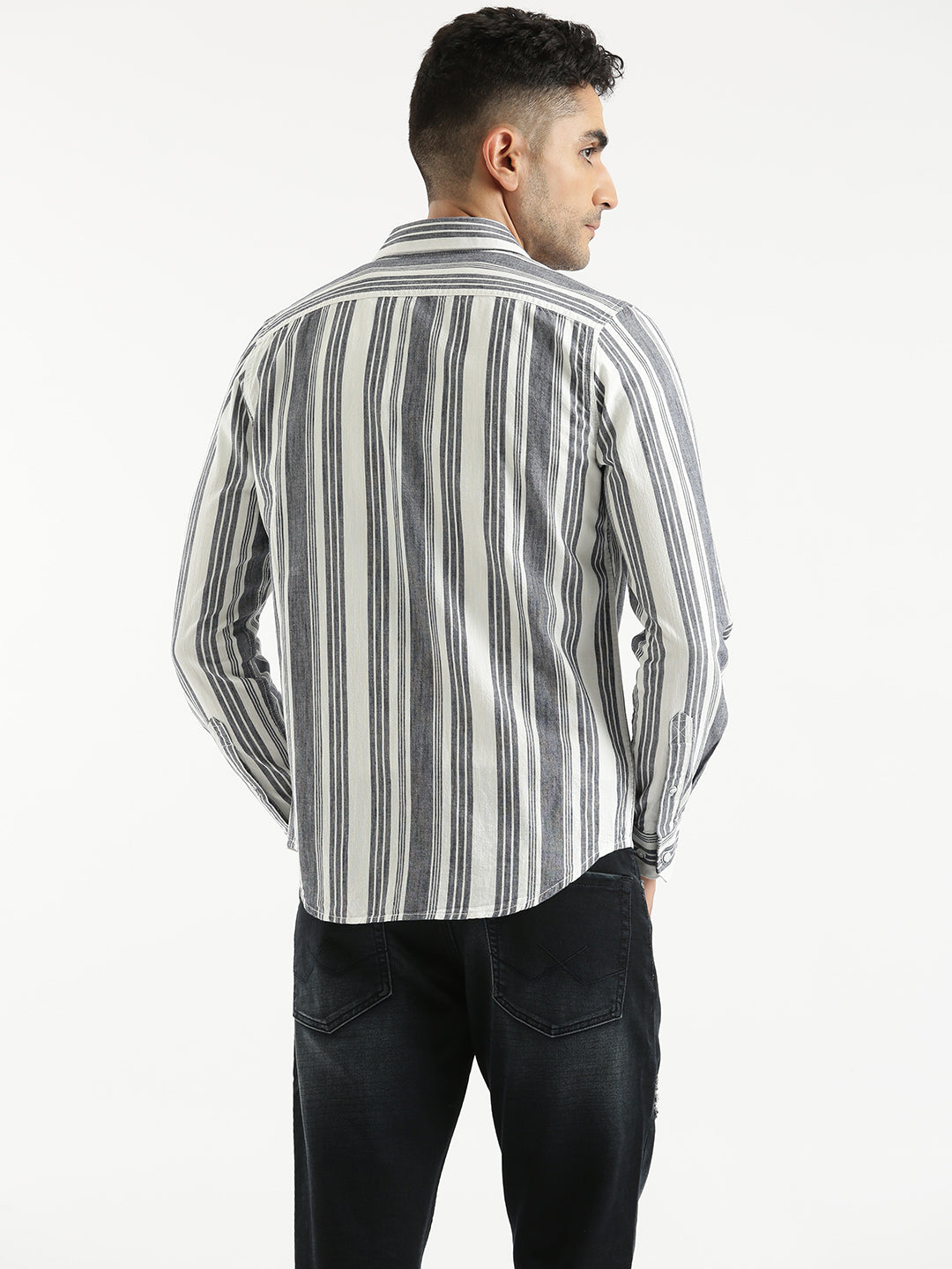 Stripes And Stripes Casual Shirt
