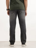 Solid Straight Fit Denim Jeans | Grey