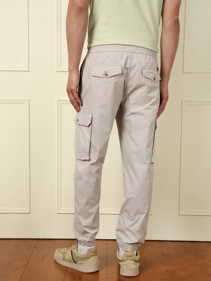 Loose Fit Cargo Jogger | Khaki
